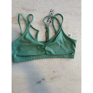 Women's ASOS Green Sports Bra Size 10